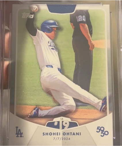 2024 Topps 50/50 #19 Shohei Ohtani — front