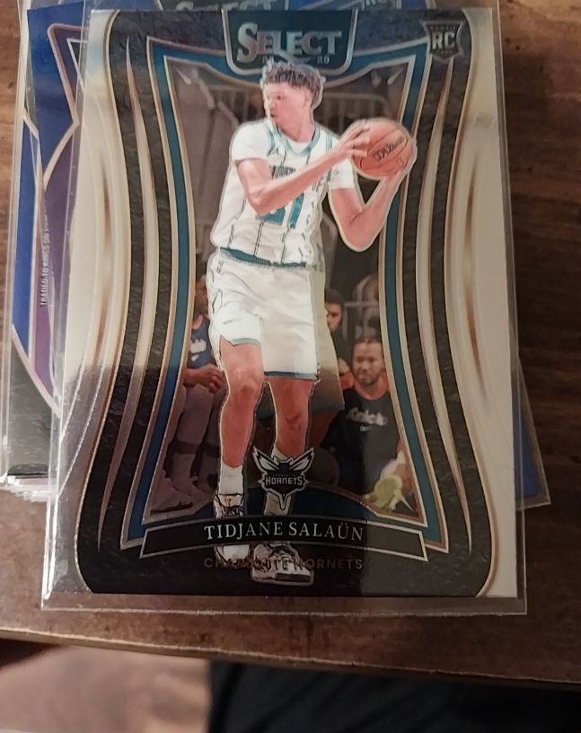 2024-25 Panini Select Basketball #397 Tidjane Salaun — front