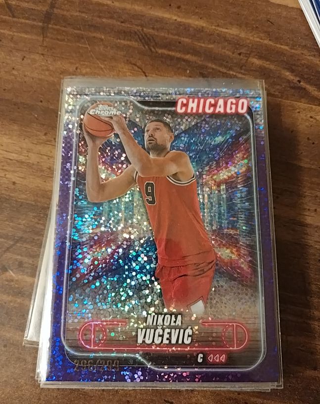 2024-25 Topps Chrome #97 Nikola Vucevic — front