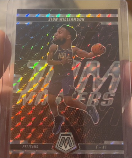 2024-25 Panini Mosaic Jam Masters #F-01 Zion Williamson — front