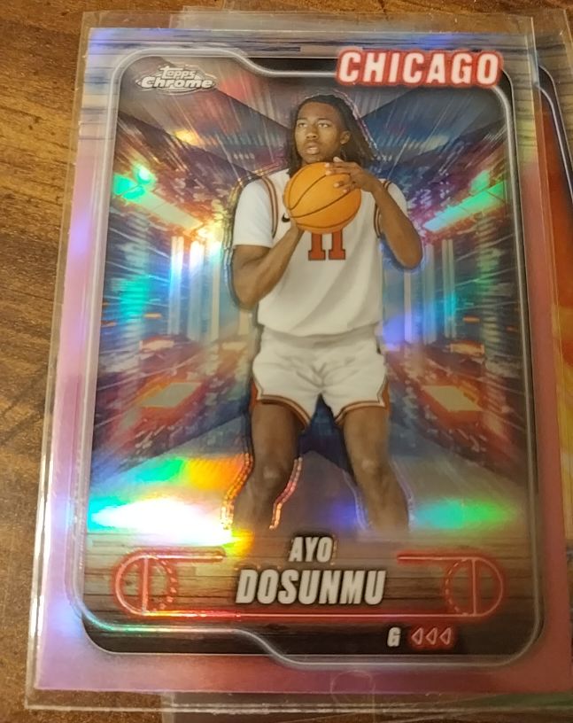2024-25 Topps Chrome #58 Ayo Dosunmu — front
