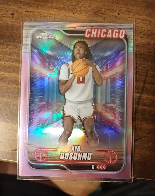 2024-25 Topps Chrome #58 Ayo Dosunmu — front