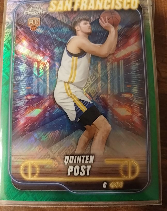 2024-25 Topps Chrome #121 Quinten Post — front