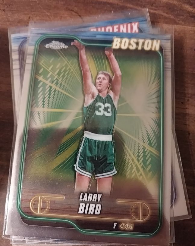2024-25 Topps Chrome #32 Larry Bird — front