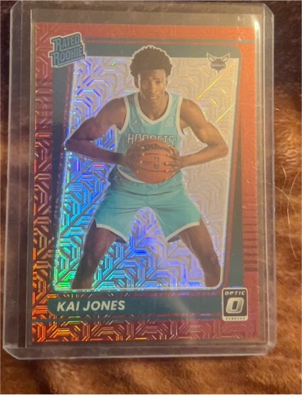 2021-22 Donruss Optic #182 Kai Jones — front