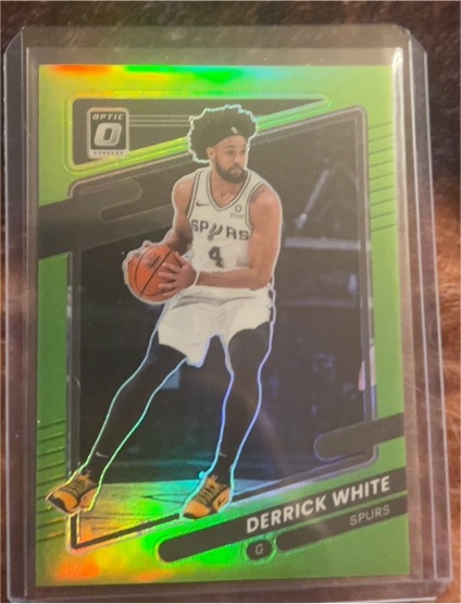 2021-22 Panini Donruss Optic #4 Derrick White — front