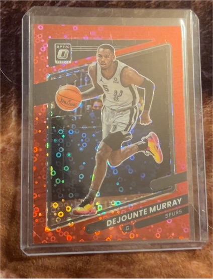 2021-22 Donruss Optic #116 Dejounte Murray — front