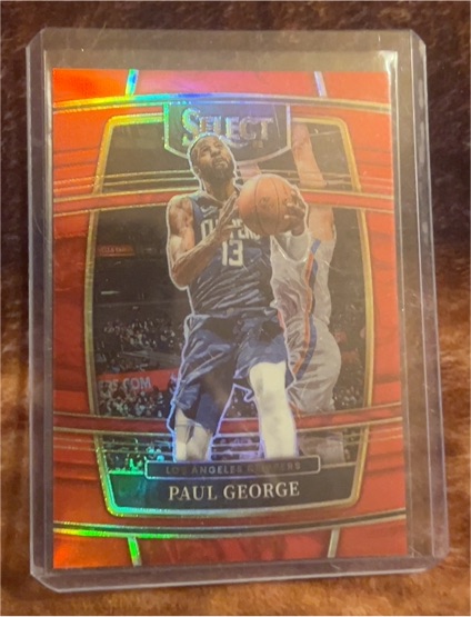 2021-22 Panini Select #14 Paul George — front
