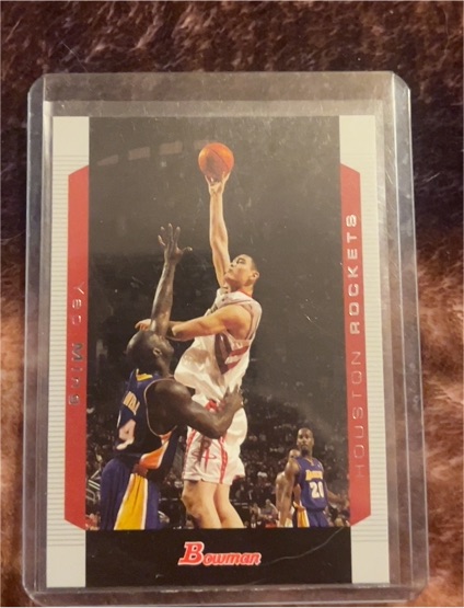 2004-05 Bowman #1 Yao Ming — front
