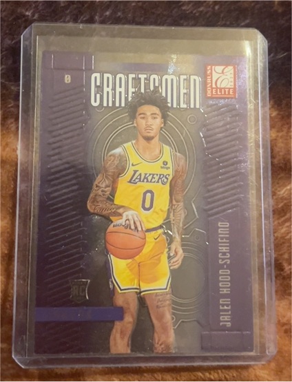 2023-24 Panini Donruss Elite #30 Jalen Hood-Schifino Craftsmen — front