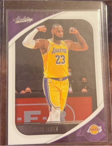 2020-21 Panini Absolute Memorabilia #45 LeBron James — front