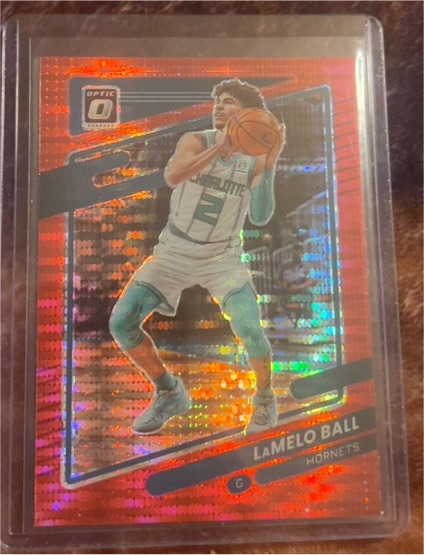 2021-22 Donruss Optic #26 LaMelo Ball — front