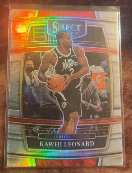 2021-22 Panini Select #20 Kawhi Leonard — front