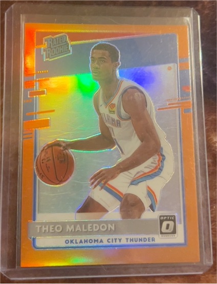 2020-21 Donruss Optic #184 Theo Maledon — front