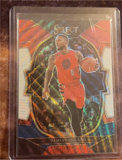 2022-23 Panini Select #7 Damian Lillard — front