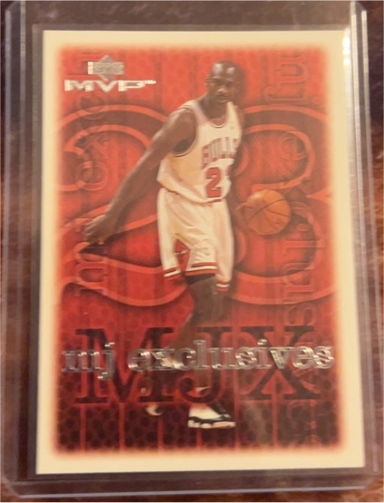 1999 Upper Deck MVP MJ Exclusives #207 Michael Jordan — front