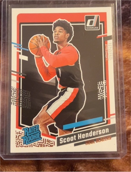 2023-24 Panini Donruss #250 Scoot Henderson Rated Rookie — front