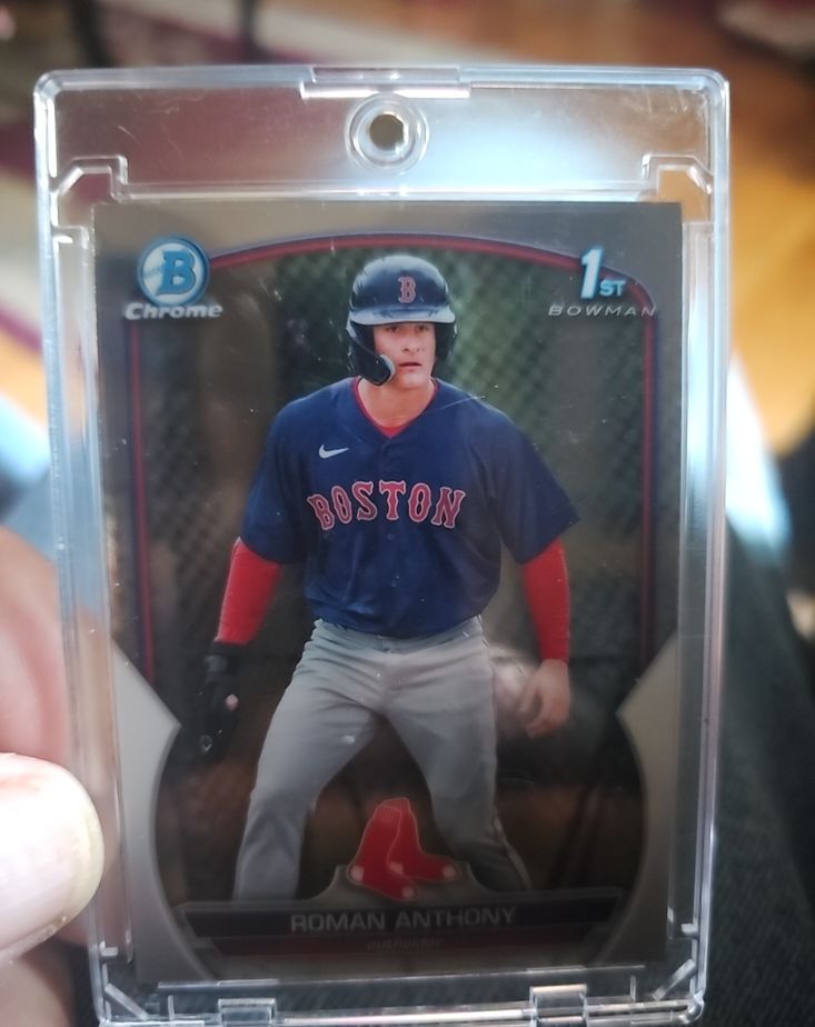 2023 Bowman Chrome Prospects #BCP71 Roman Anthony — front