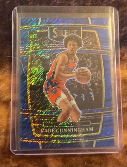 2021-22 Panini Select #11 Cade Cunningham — front