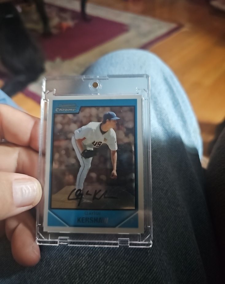 2008 Topps Chrome USA Baseball #USA-CK Clayton Kershaw — front
