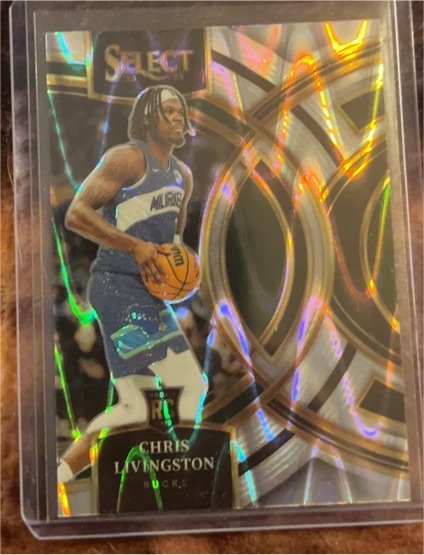 2023-24 Panini Select Premier Level Chris Livingston RC — front
