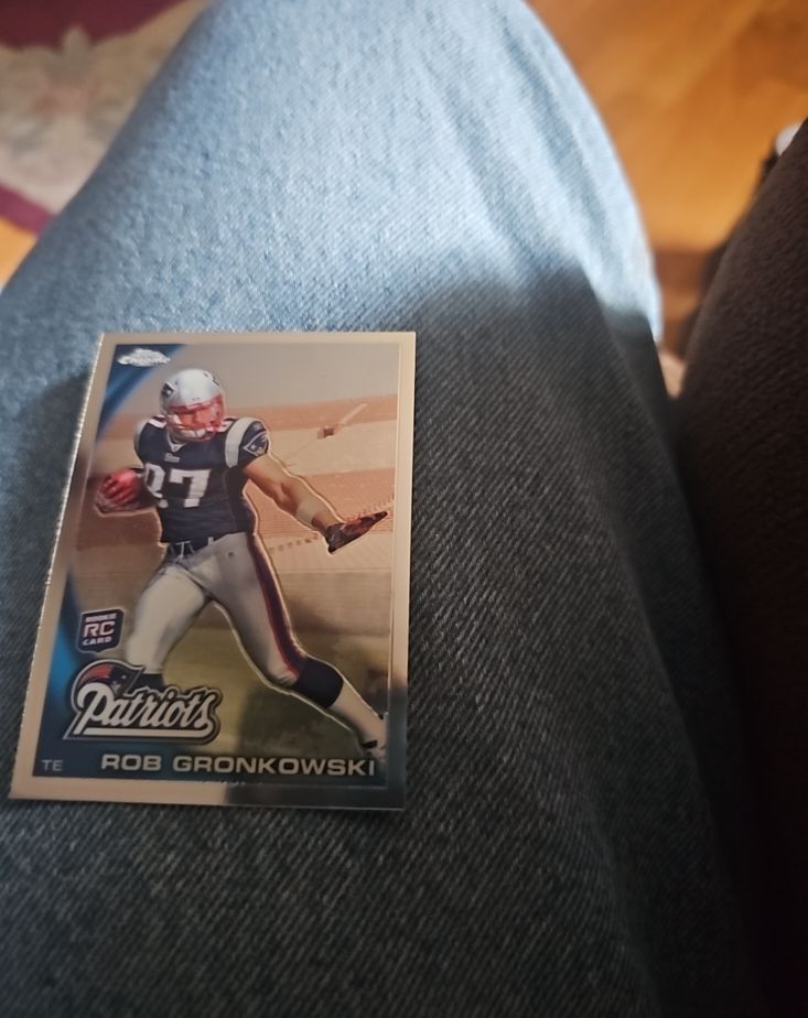 2010 Topps Chrome #C112 Rob Gronkowski — front
