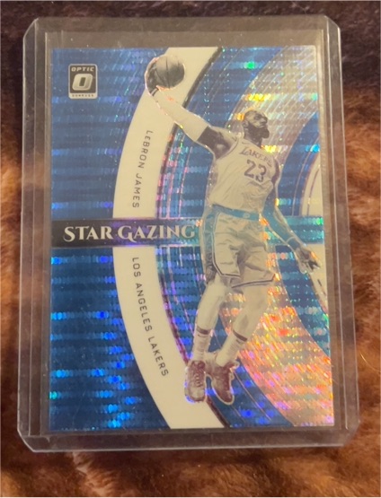 2021-22 Donruss Optic #6 LeBron James Star Gazing — front