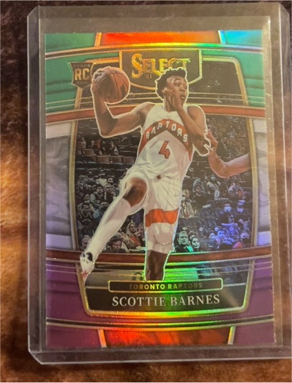 2021-22 Panini Select #74 Scottie Barnes — front