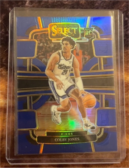 2023-24 Panini Select #83 Colby Jones RC Rookie — front