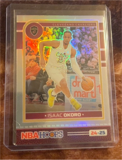 2024-25 Panini NBA Hoops #24 Isaac Okoro — front