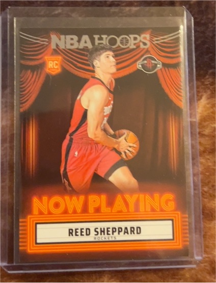 2024-25 Panini NBA Hoops #19 Reed Sheppard — front