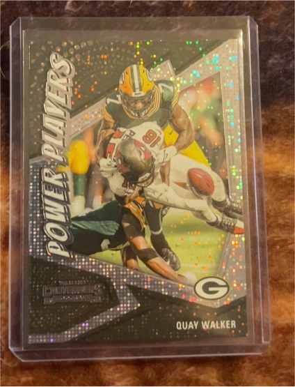 2023 Panini Contenders #20 Quay Walker Power Players — front