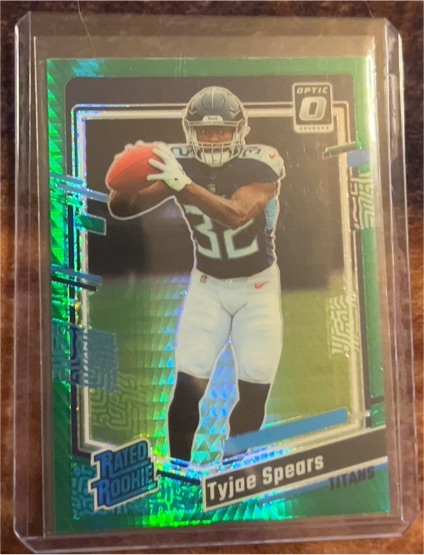 2023 Panini Donruss Optic #297 Tyjae Spears — front