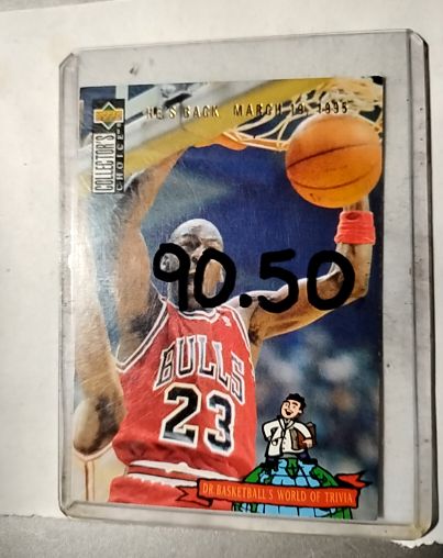 1994-95 Upper Deck Collector's Choice #402 Michael Jordan — front