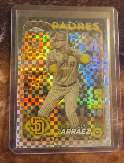2024 Topps Chrome #216 Luis Arraez — front