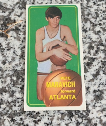 1970 Topps #123 Pete Maravich — front