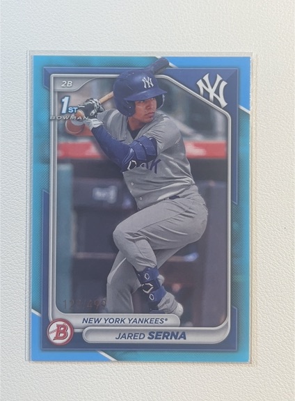 2024 Bowman #BP-68 Jared Serna — front
