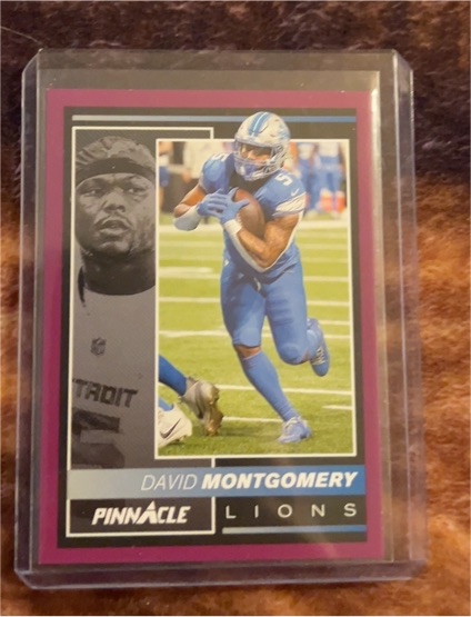 2024 Pinnacle #69 David Montgomery — front