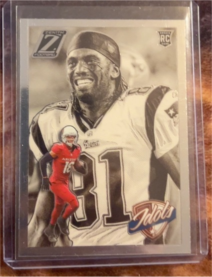 2024 Panini Zenith Idols #12 Marvin Harrison Jr./Randy Moss Rookie Card — front