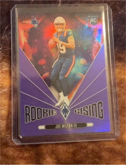 2024 Panini Phoenix Rookie Rising #RR-JMN Joe Milton III — front