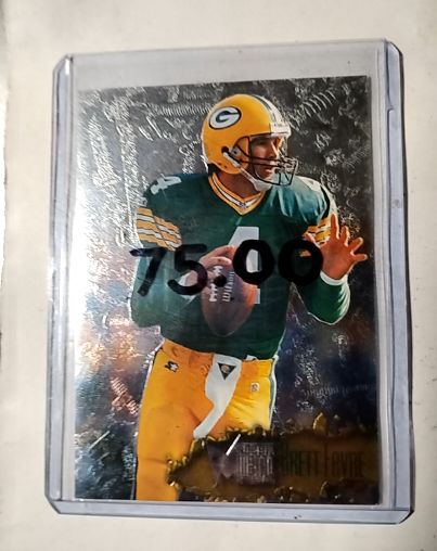 1996 Fleer Metal #45 Brett Favre — front