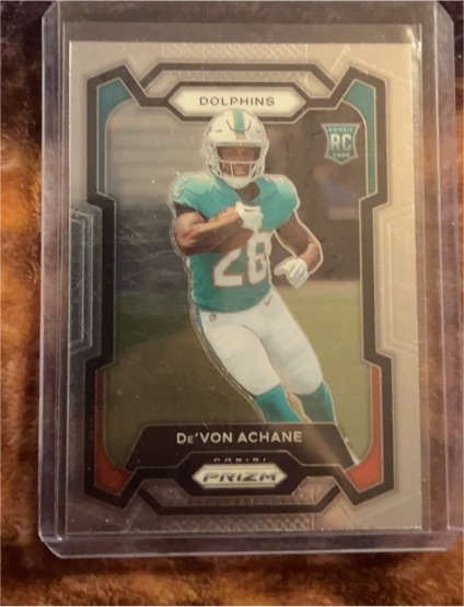 2023 Panini Prizm #365 De'Von Achane — front