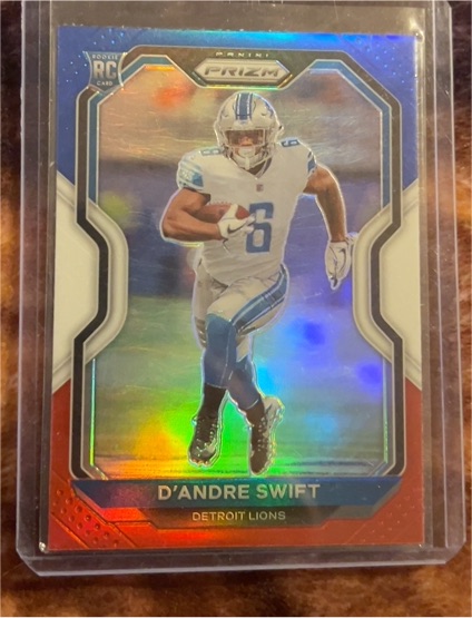 2020 Panini Prizm #358 D'Andre Swift — front