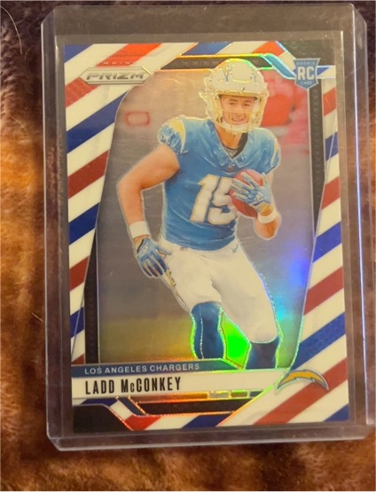 2024 Panini Prizm #365 Ladd McConkey — front