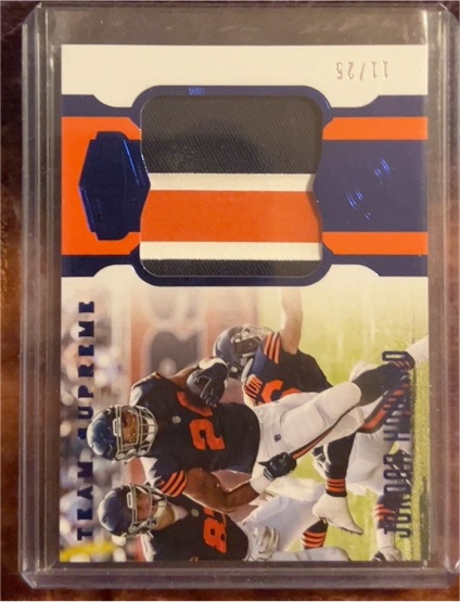 2017 Panini Plates & Patches Team Supreme #13 Jordan Howard — front