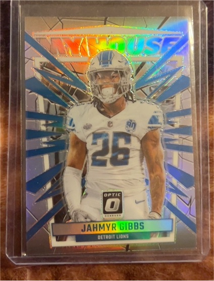 2023 Panini Donruss Optic My House #9 Jahmyr Gibbs — front