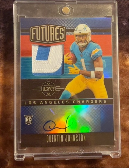 2023 Panini Legacy Futures #15 Quentin Johnston — front