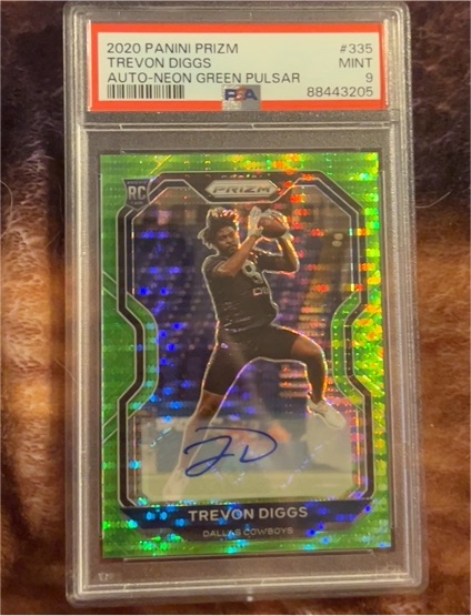 2020 Panini Prizm #335 Trevon Diggs — front