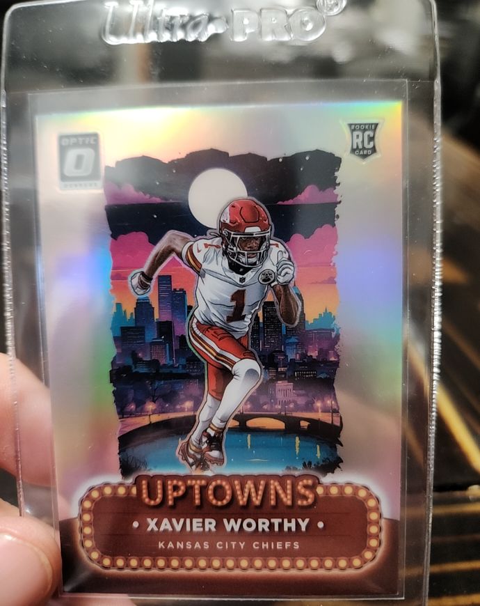 2024 Donruss Optic Uptowns #7 Xavier Worthy — front