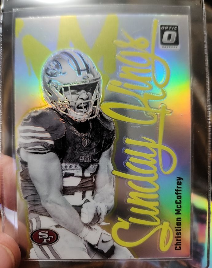 2024 Panini Donruss Optic Sunday Kings #27 Christian McCaffrey — front